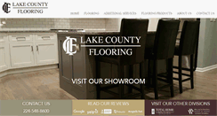 Desktop Screenshot of lakecountyflooring.com